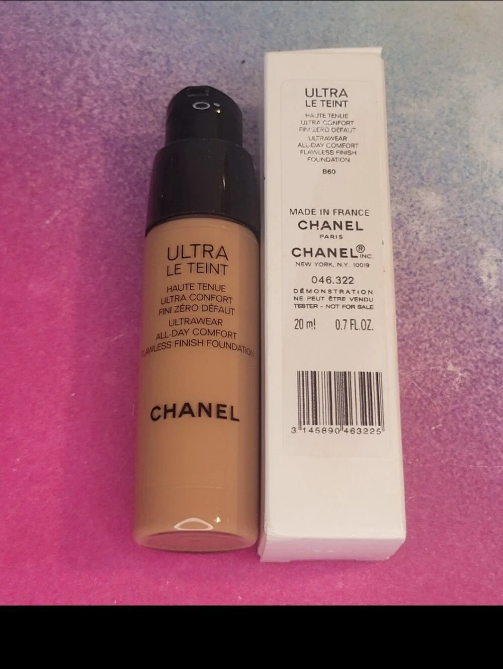 Chanel Ultra Le Teint Flawless Finish Foundation B60